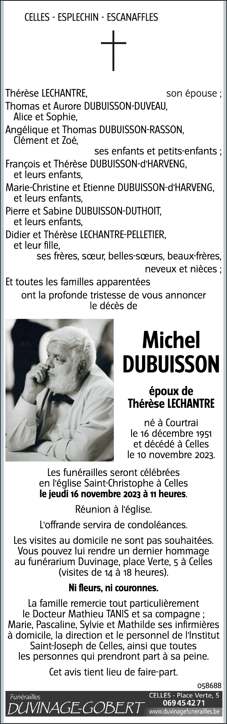 Michel DUBUISSON