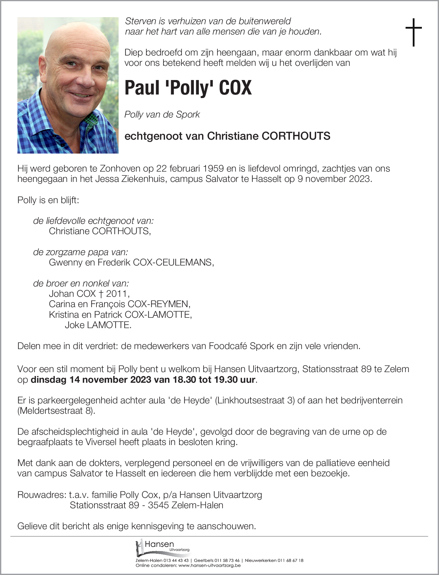 Paul COX