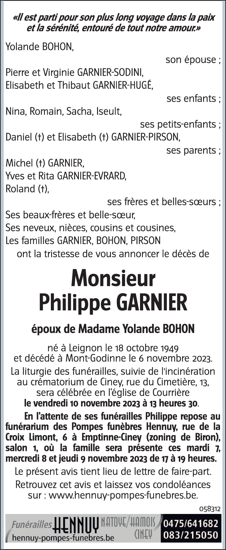 Philippe GARNIER