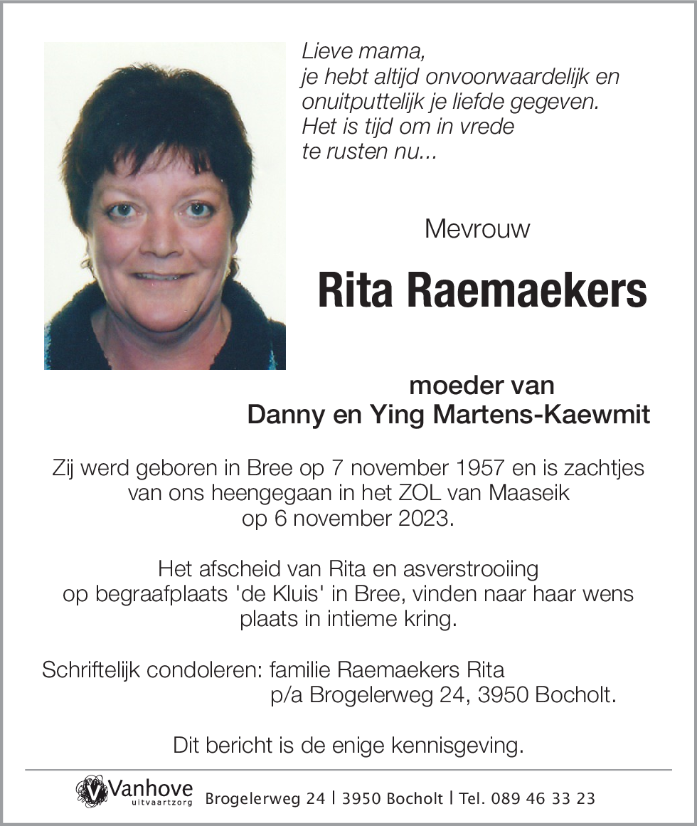 Rita Raemaekers