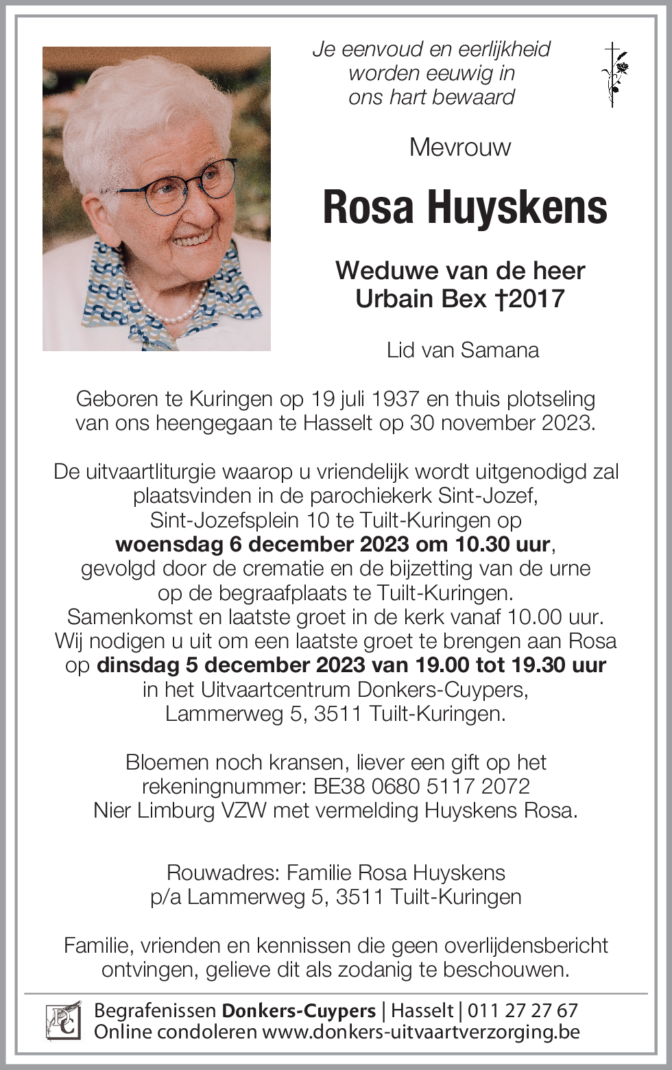 Rosa Huyskens