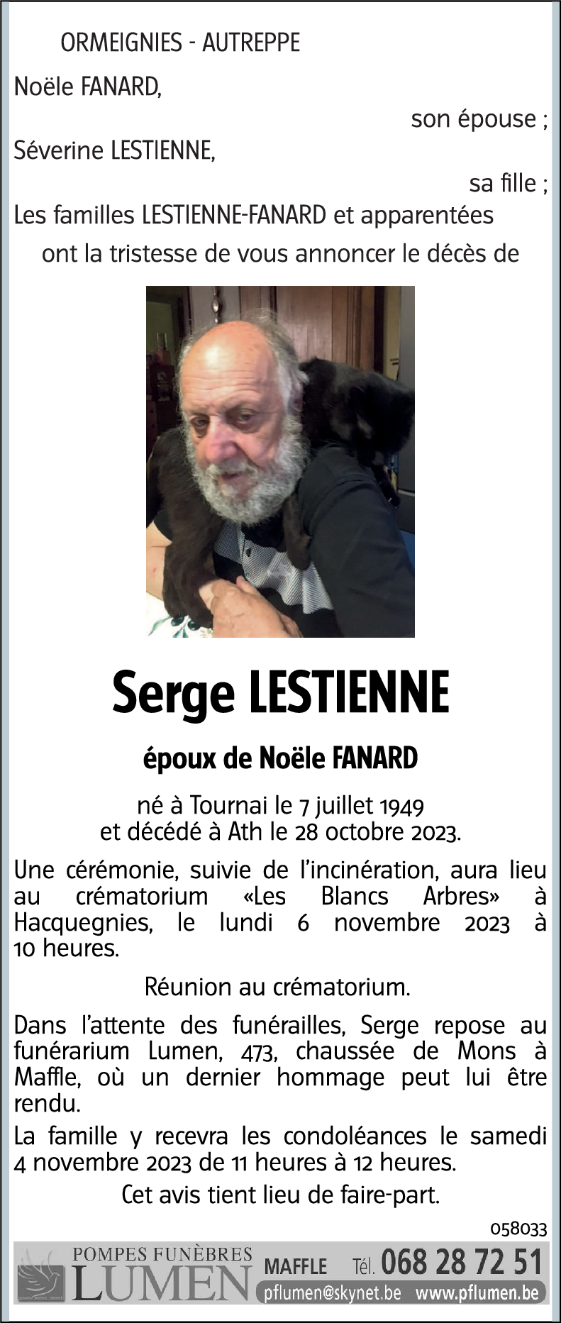 Serge LESTIENNE