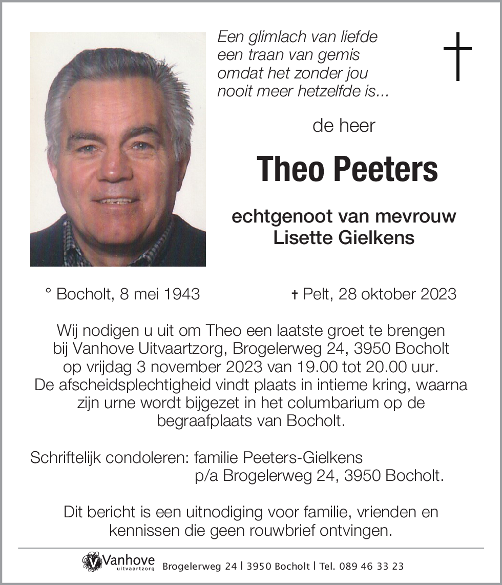 Theo Peeters