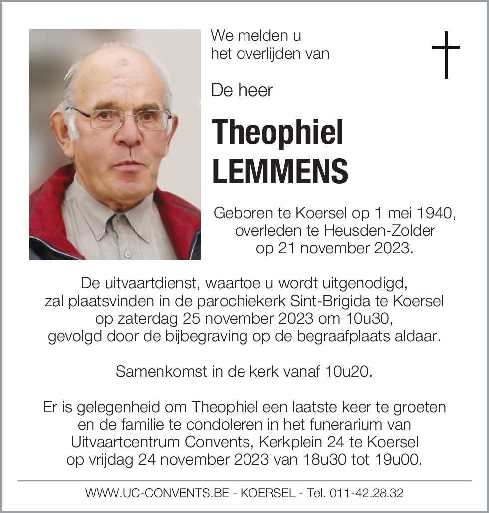Theophiel Lemmens