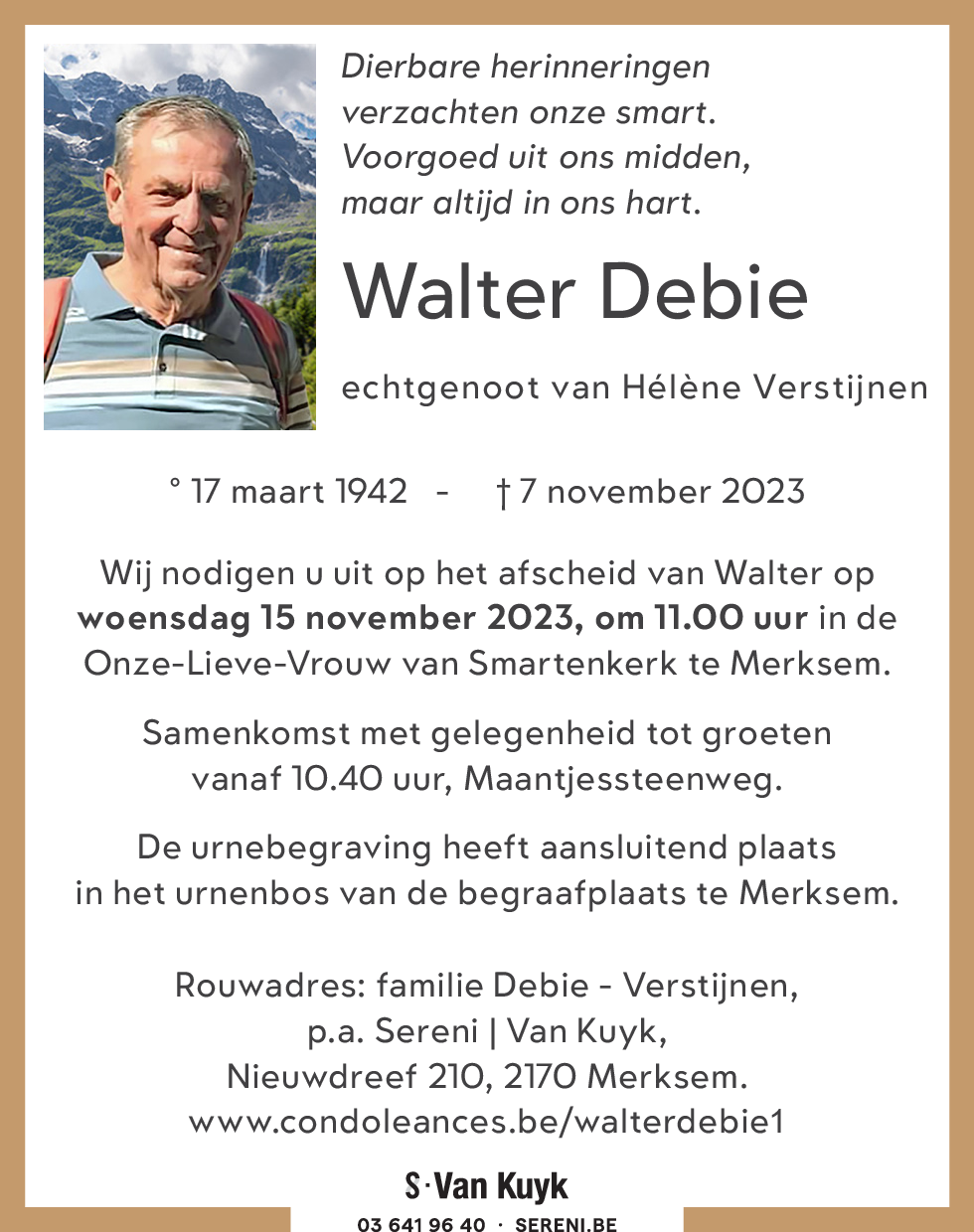Walter Debie