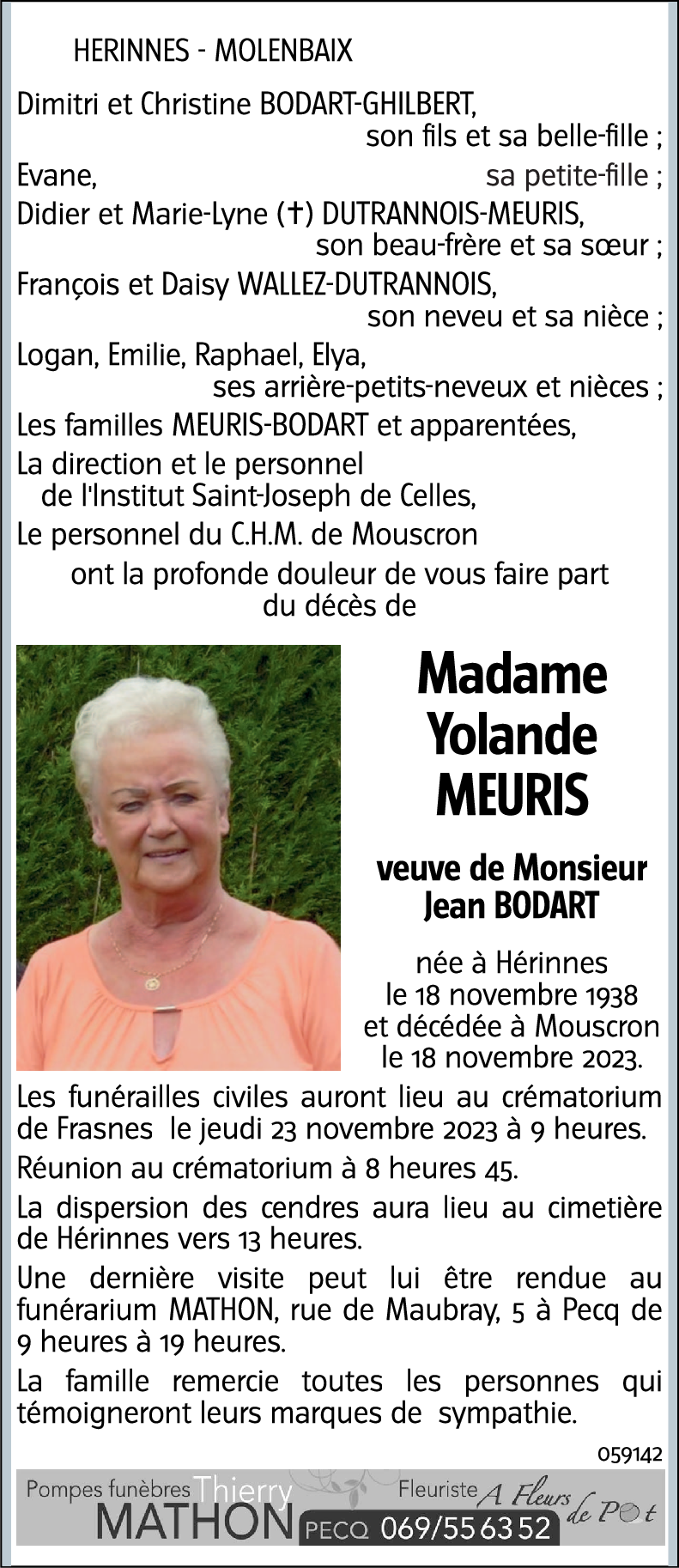 Yolande MEURIS