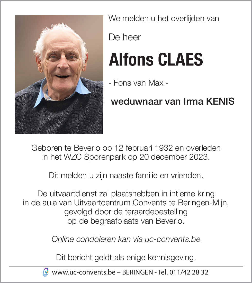 Alfons Claes