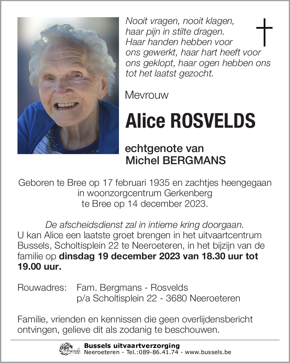 Alice ROSVELDS