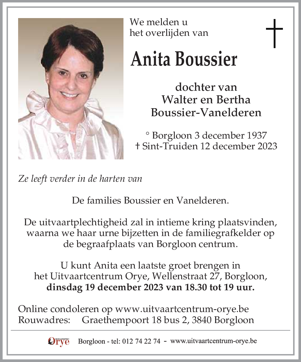 Anita Boussier