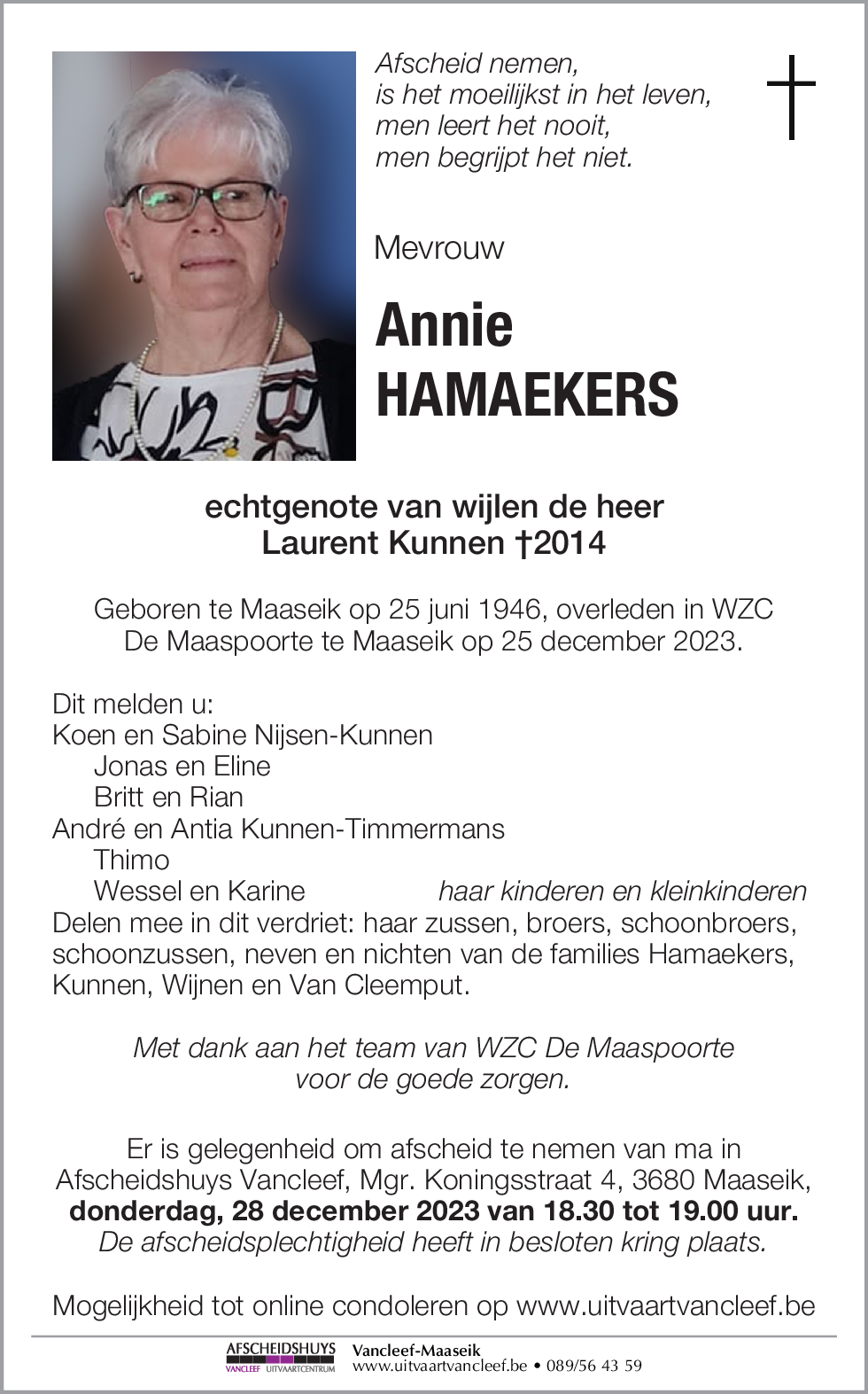 Annie Hamaekers