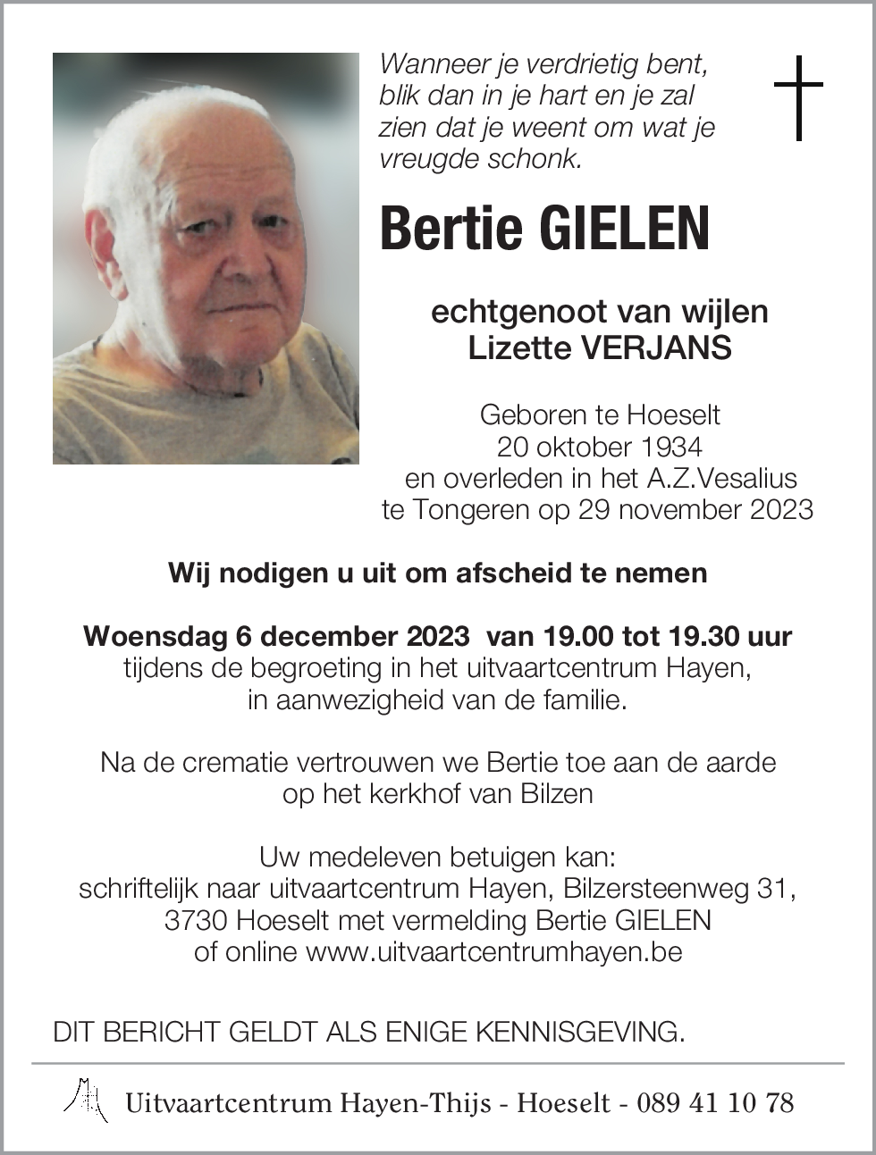 Bertie GIELEN