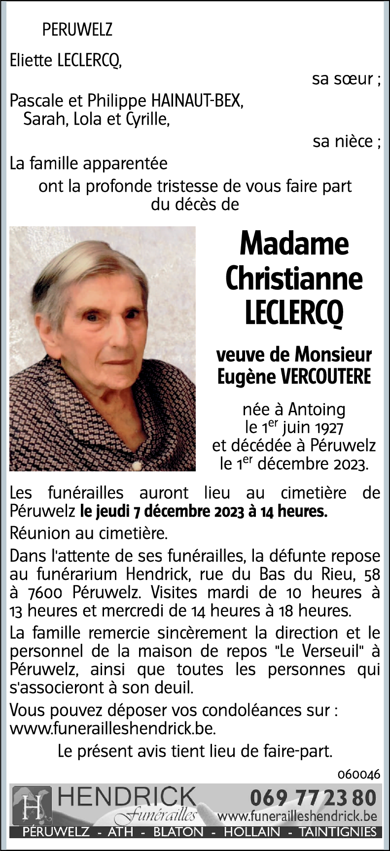 Christianne LECLERCQ