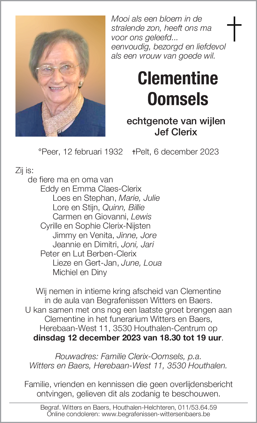 Clementine Oomsels