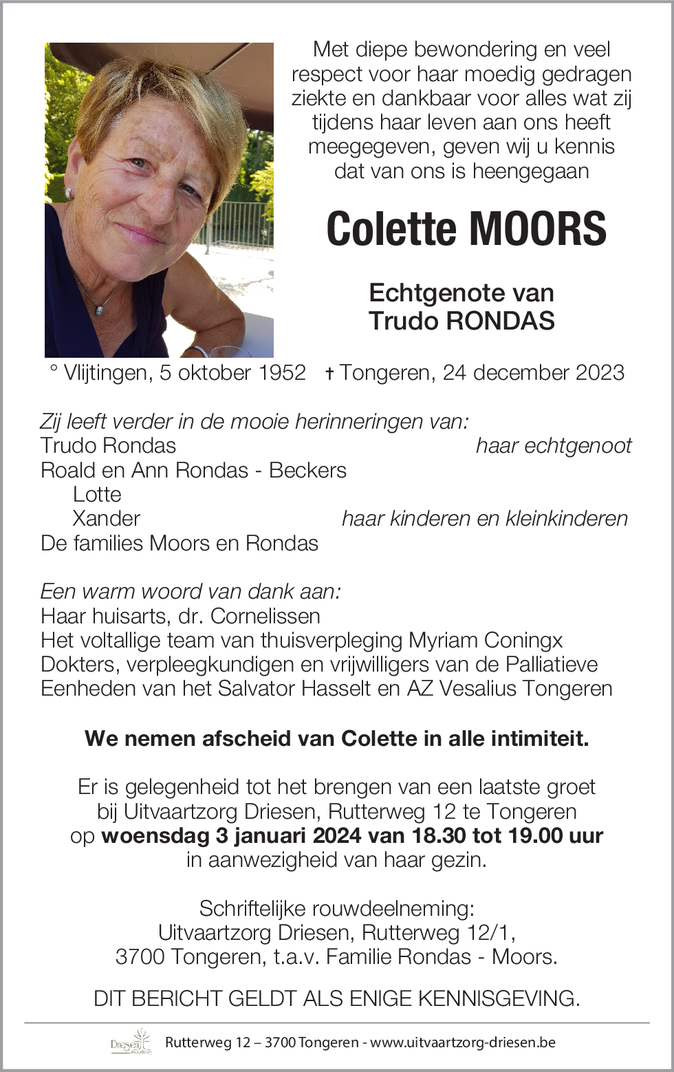 Colette Moors