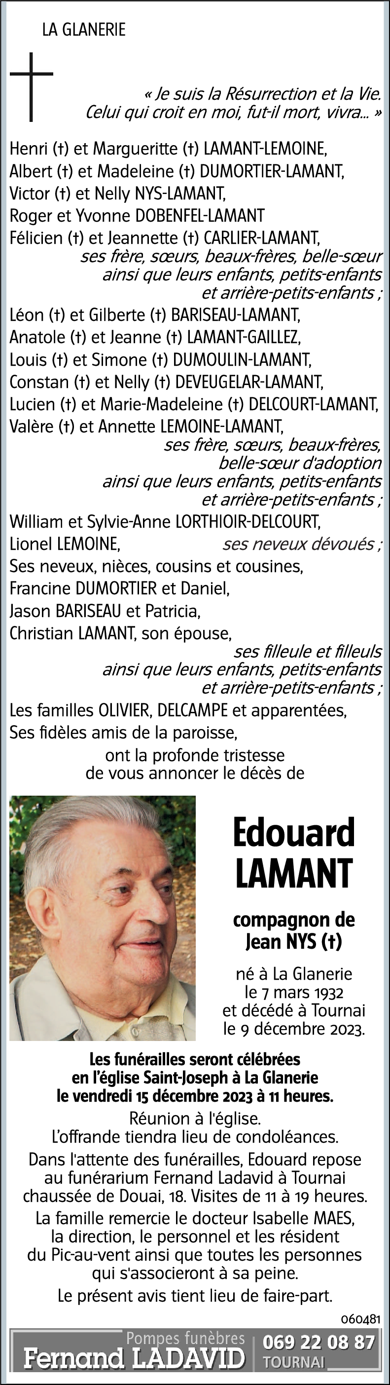 Edouard LAMANT