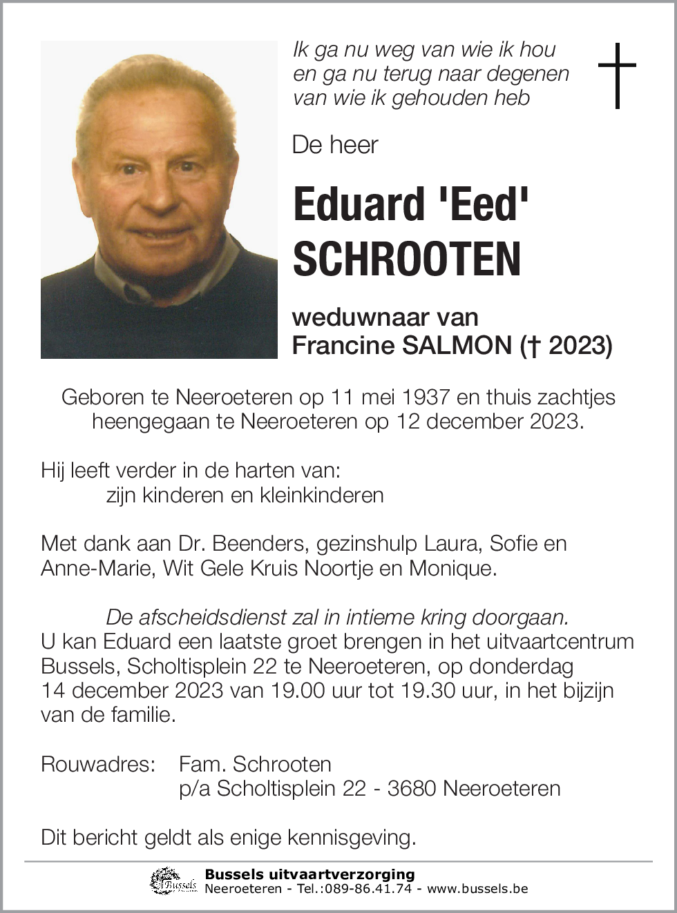 Eduard 'Eed' SCHROOTEN