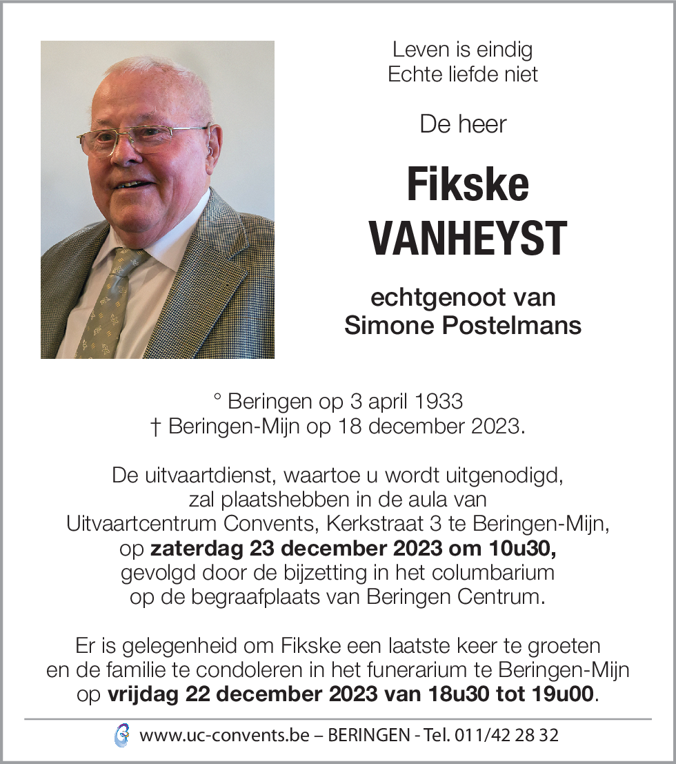 Fikske Vanheyst