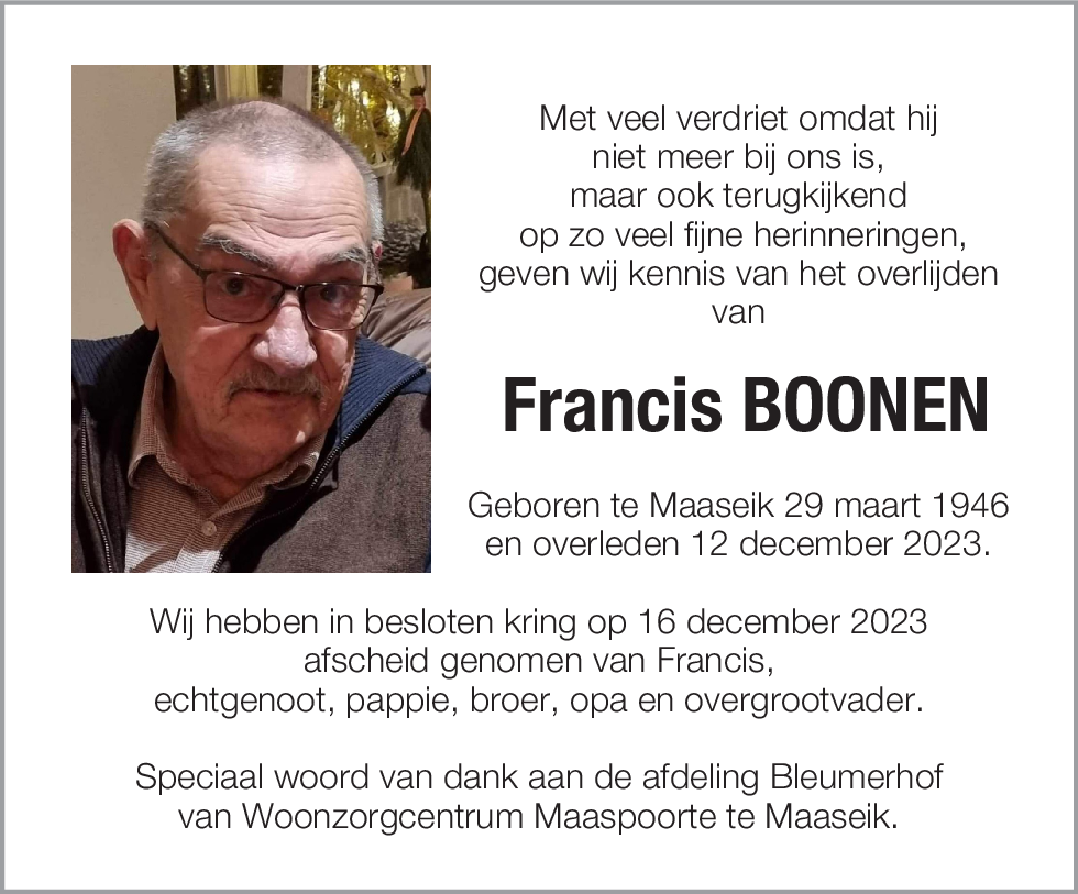 Francis Boonen