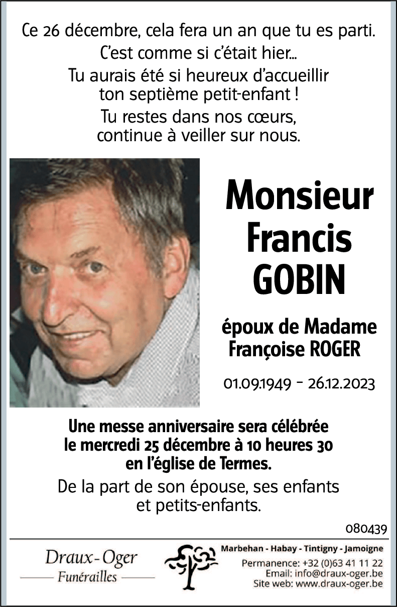 Francis GOBIN