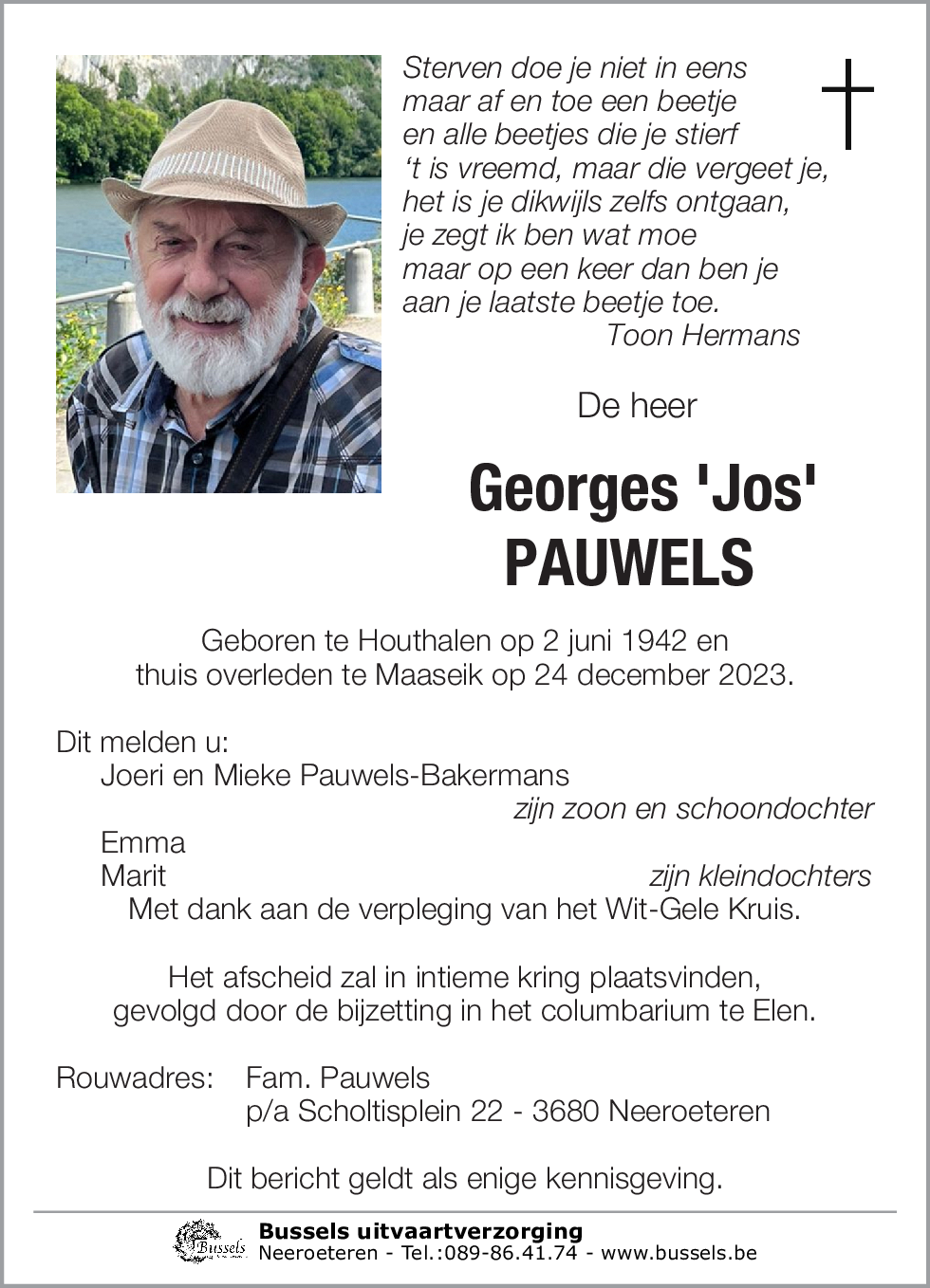 Georges 'Jos' PAUWELS