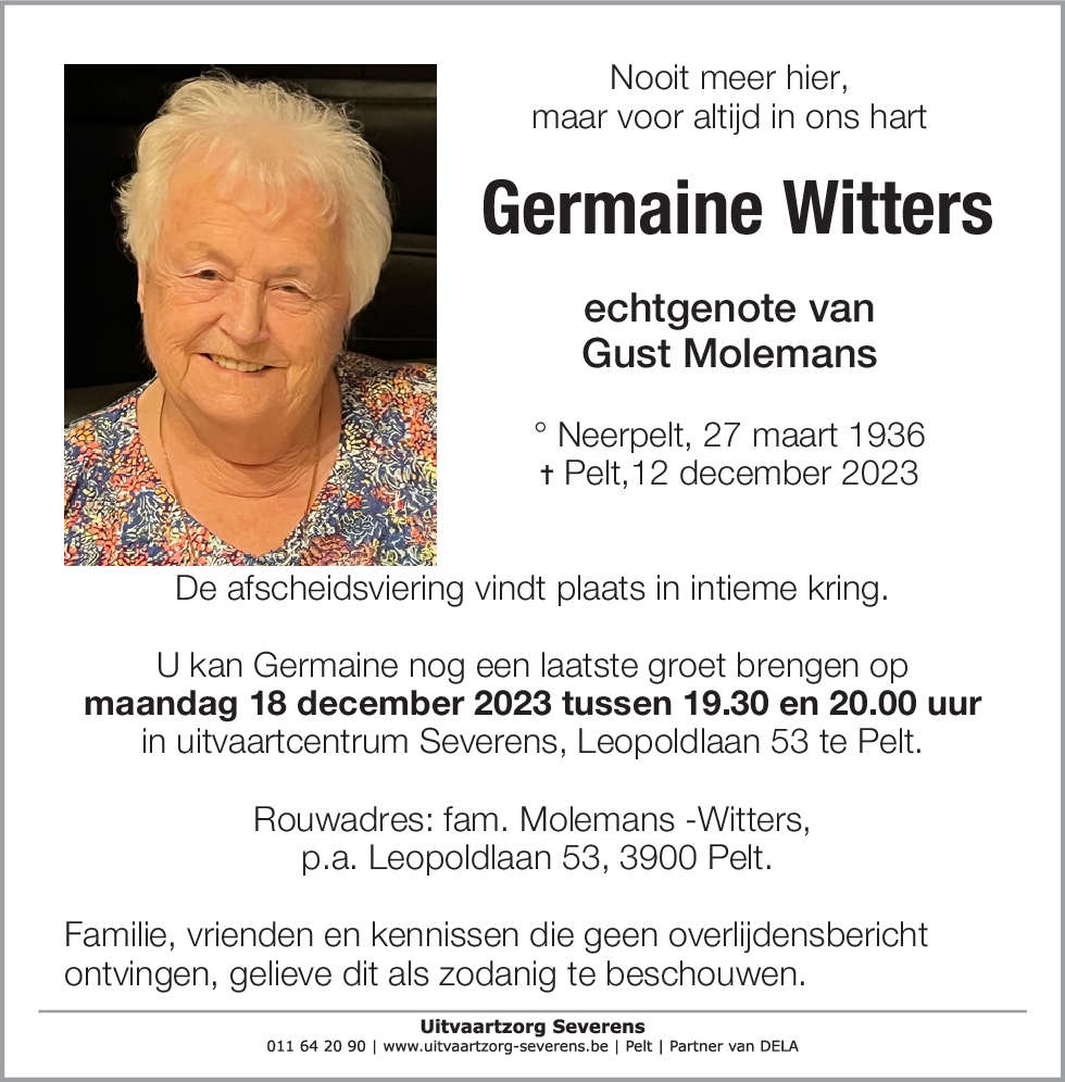 Germaine Witters