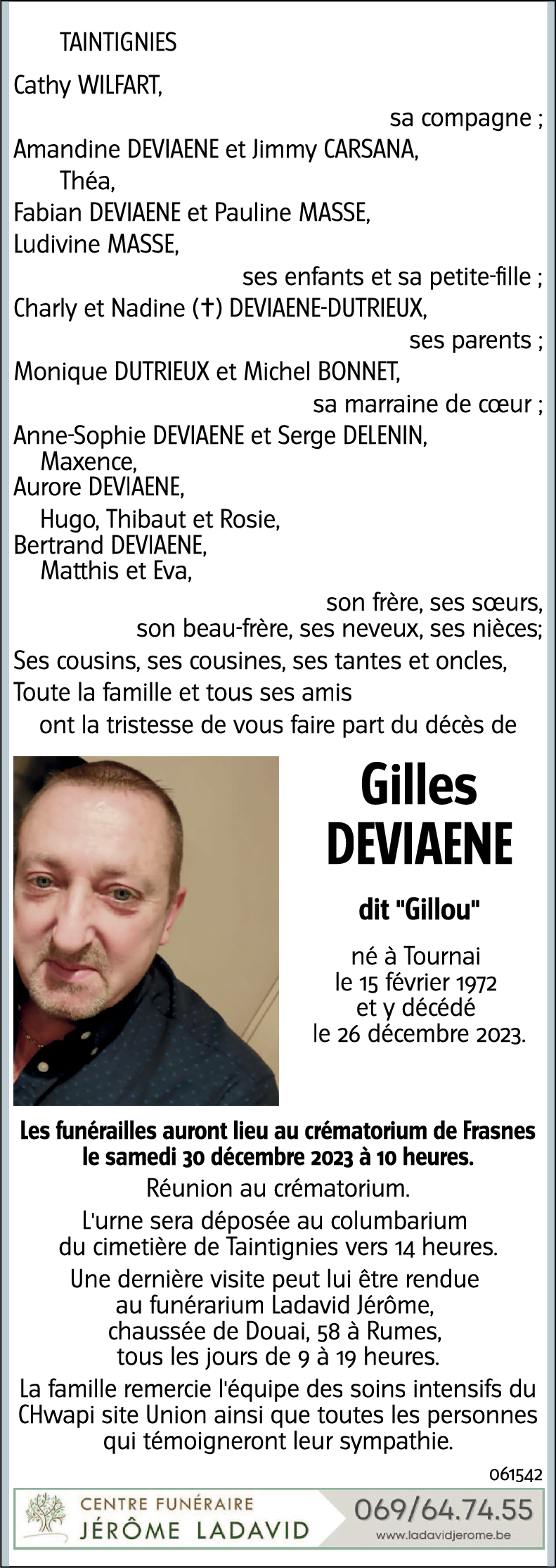 Gilles DEVIAENE