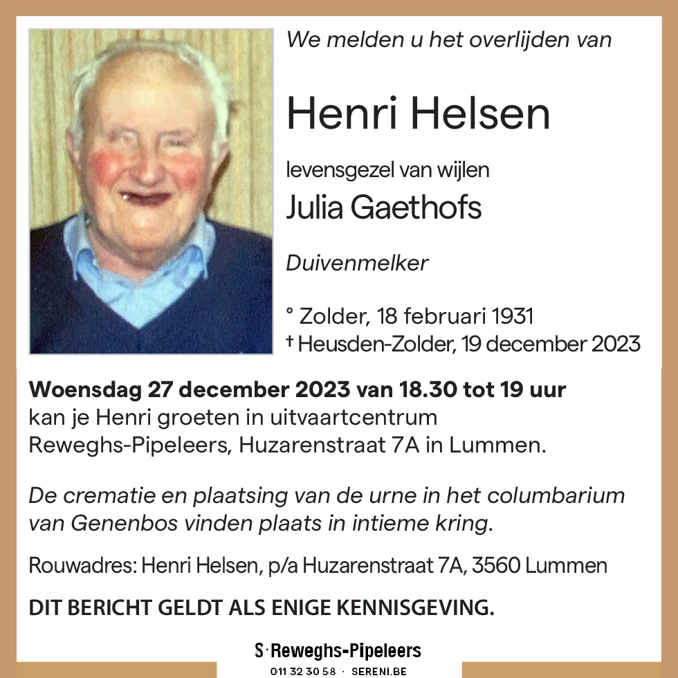 Hendrik Helsen