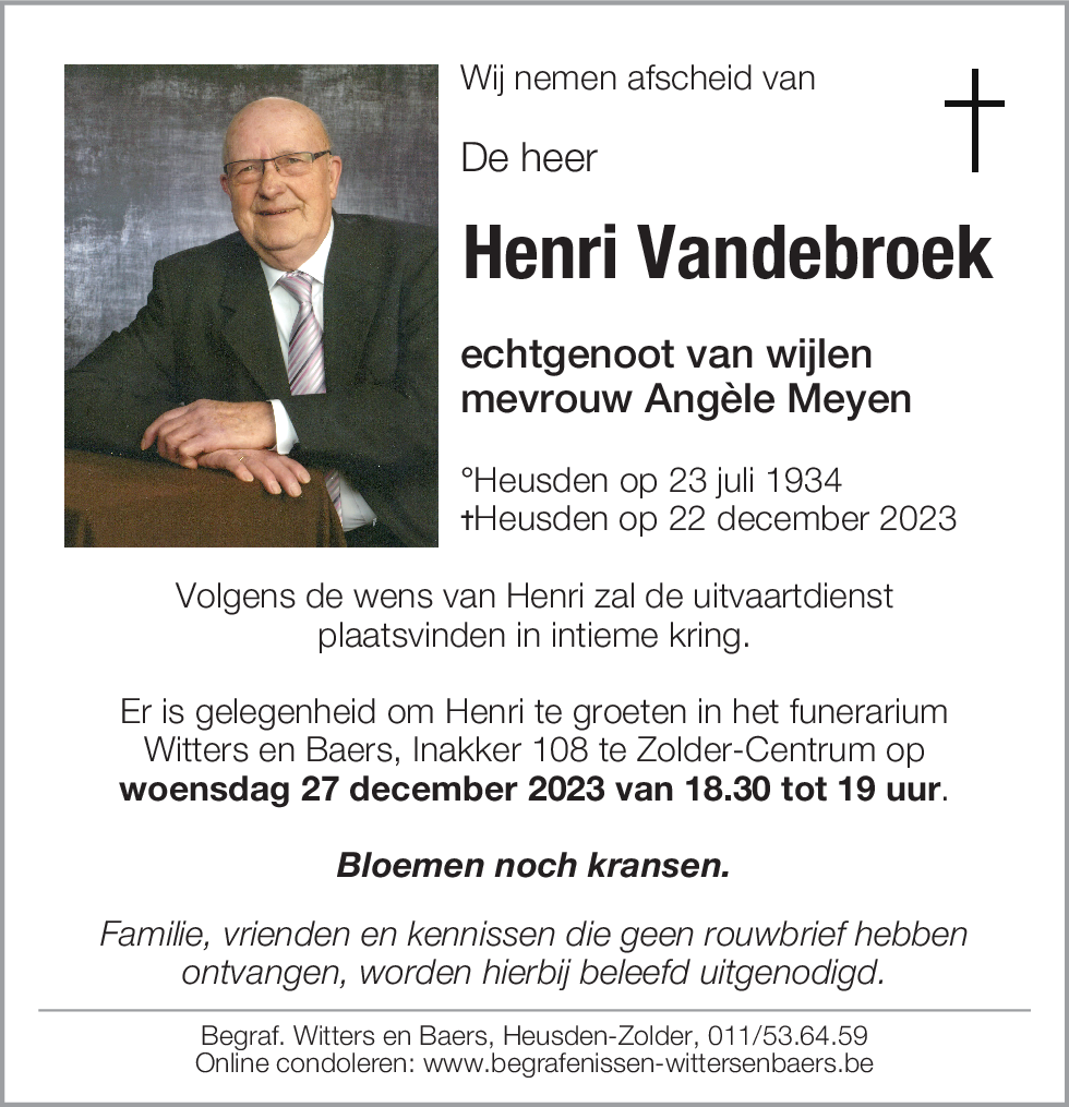 Henri Vandebroek