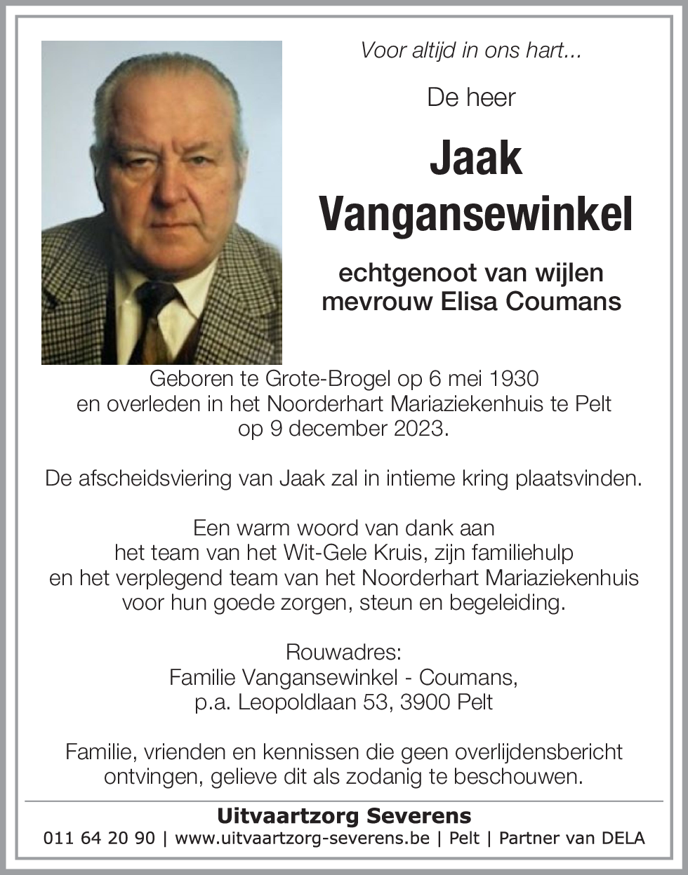 Jaak Vangansenwinkel