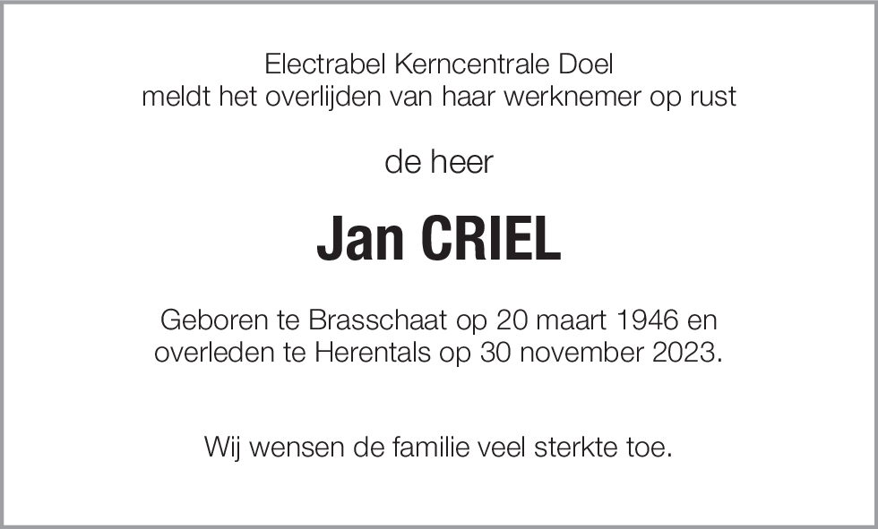 Jan Criel