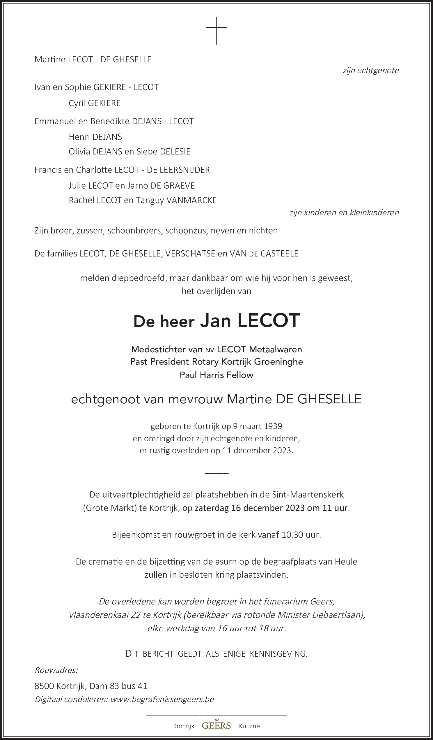 Jan Lecot