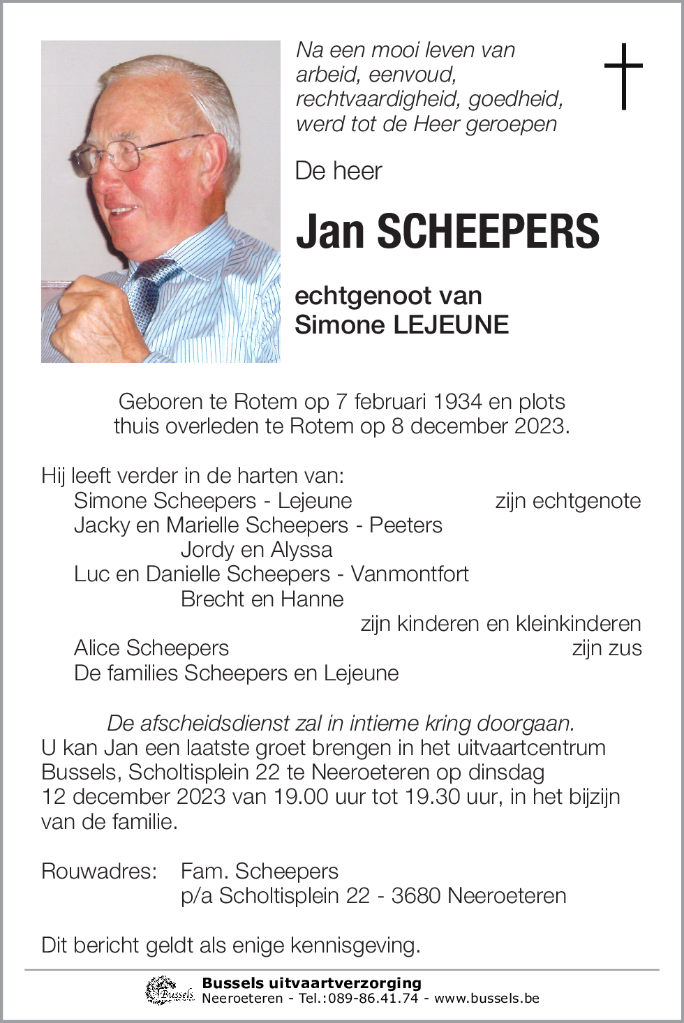 Jan SCHEEPERS