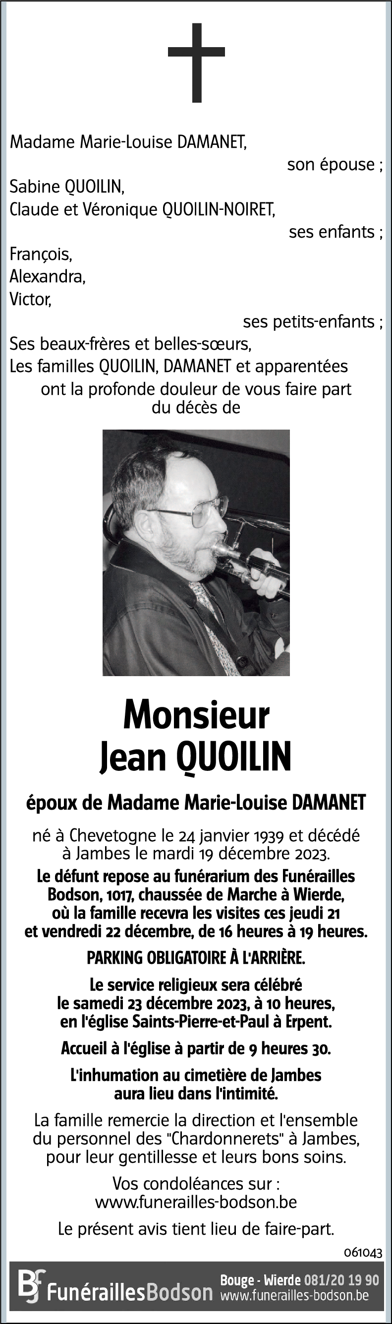 Jean QUOILIN
