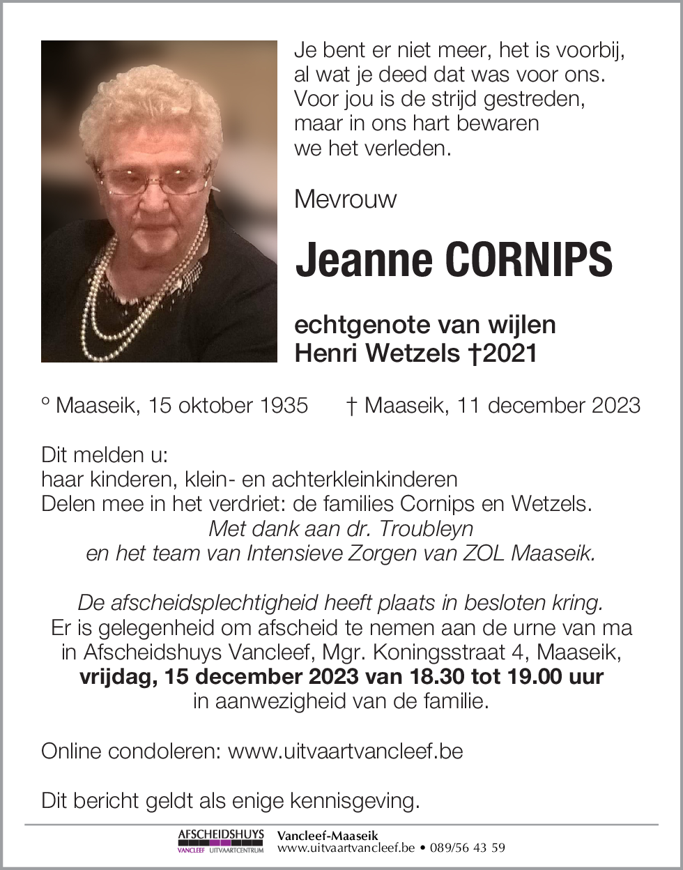 Jeanne Cornips