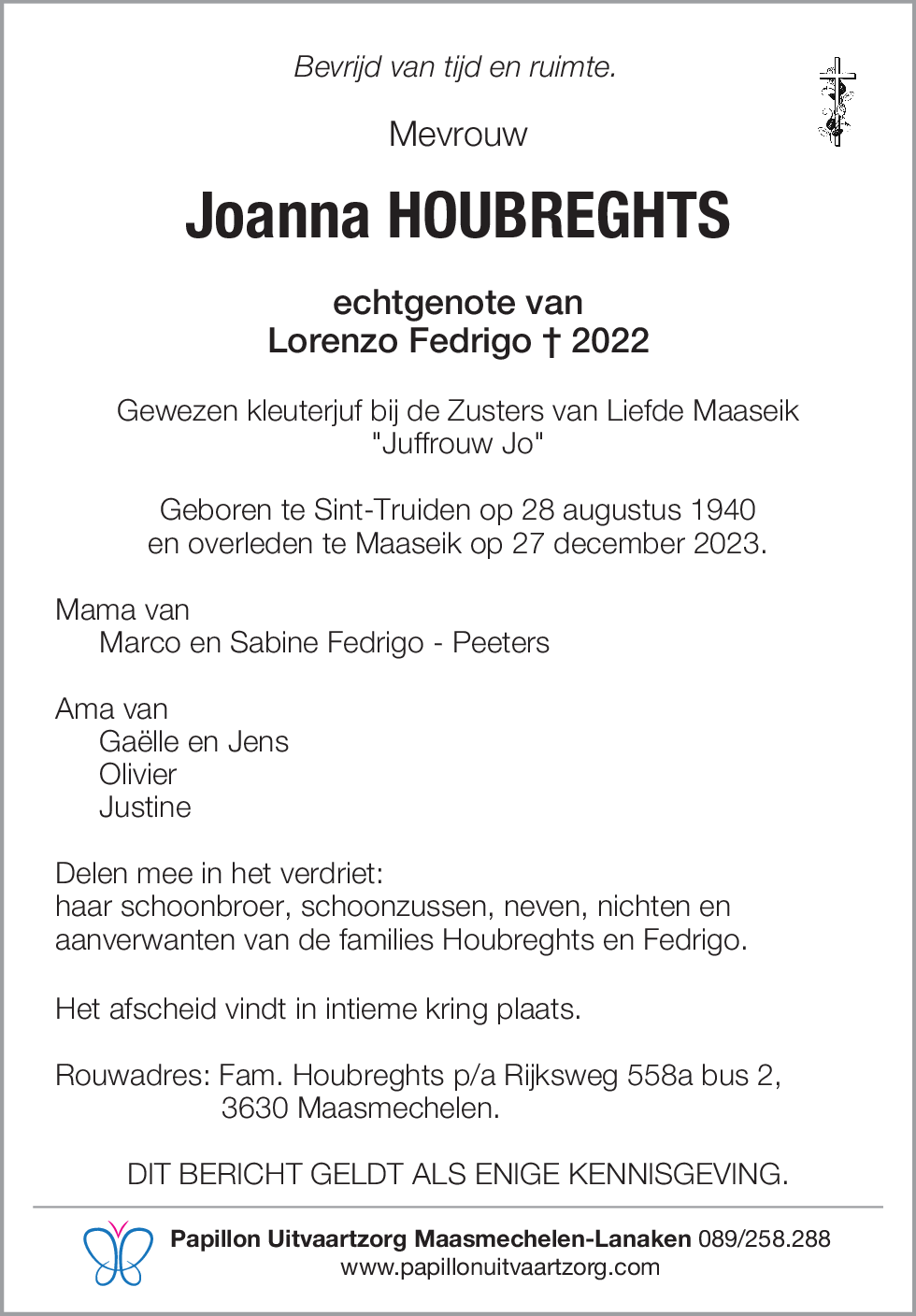 Joanna Houbreghts