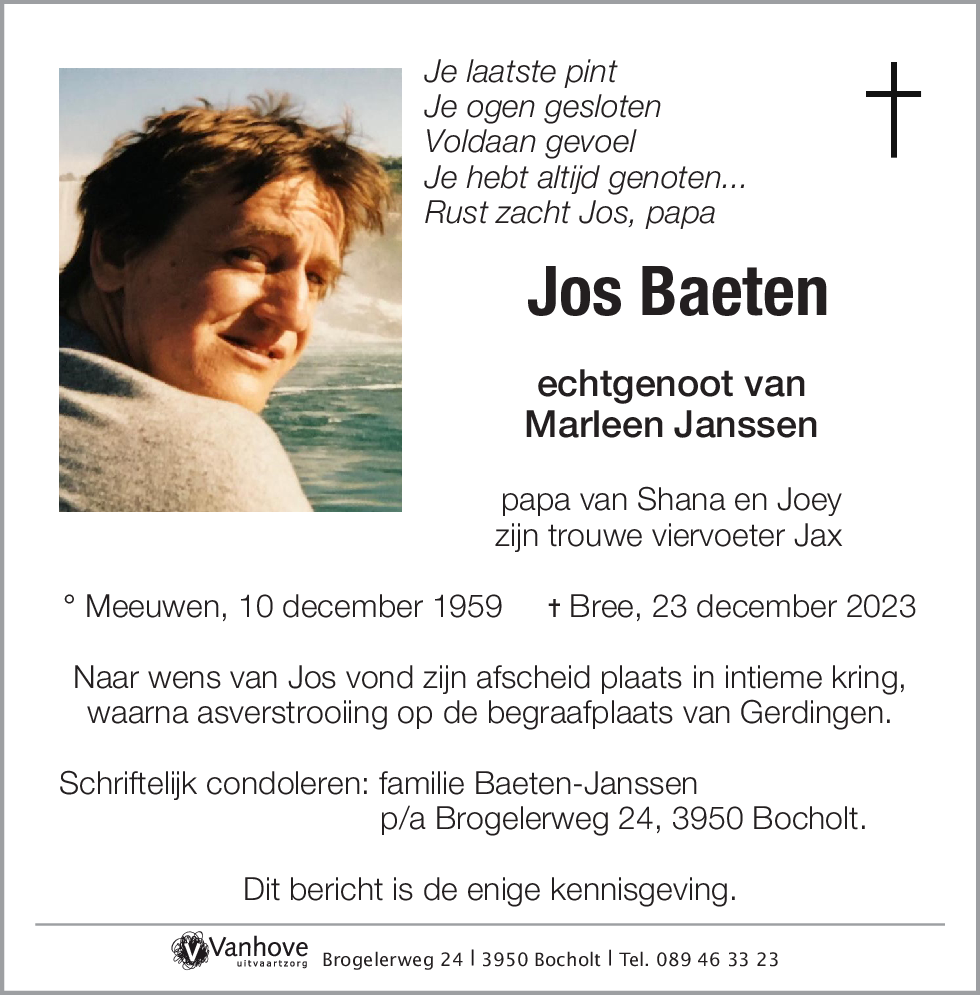 Jos Baeten