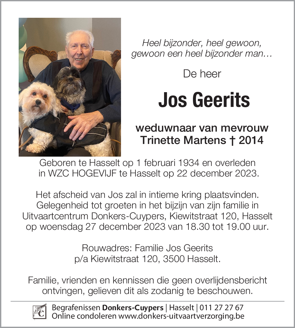 Jos Geerits