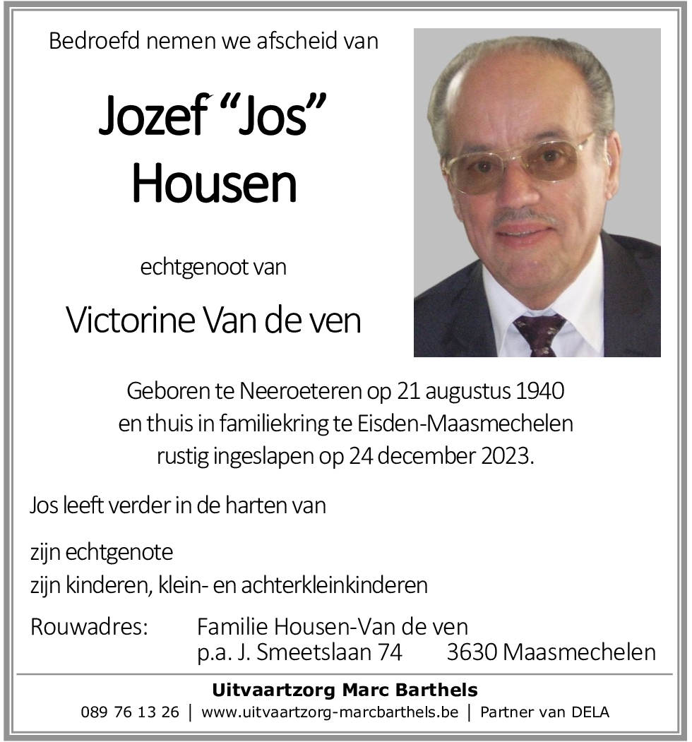 Jos Housen