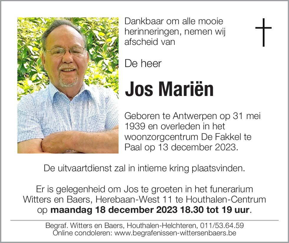 Jos Mariën