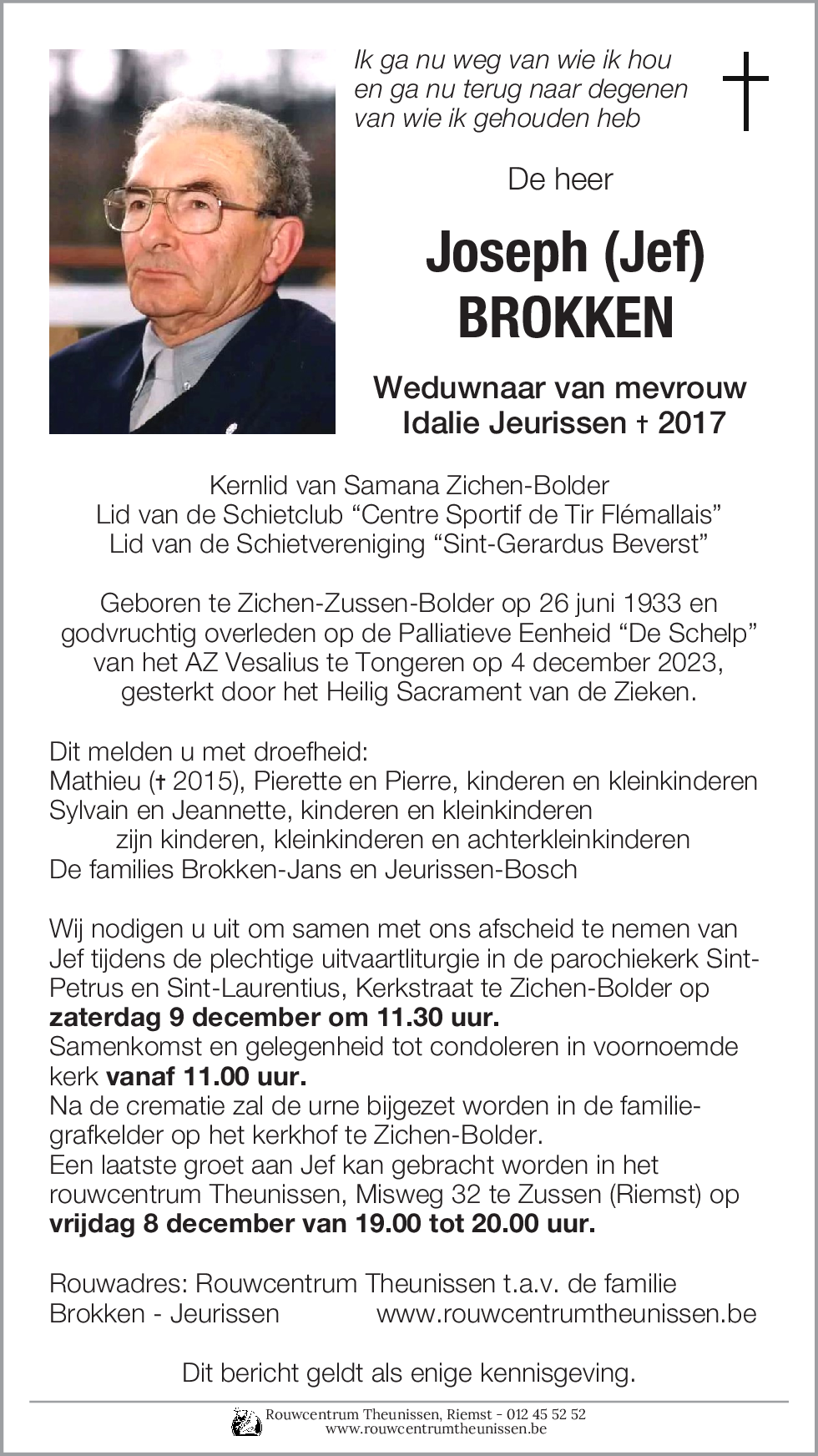 Joseph (Jef) Brokken