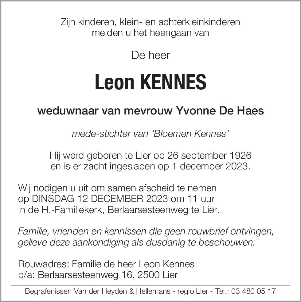 Leon Kennes