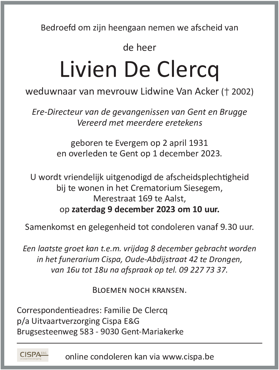 Livien De Clercq