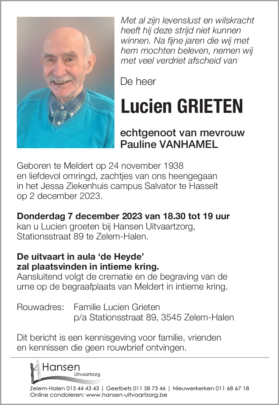 Lucien GRIETEN