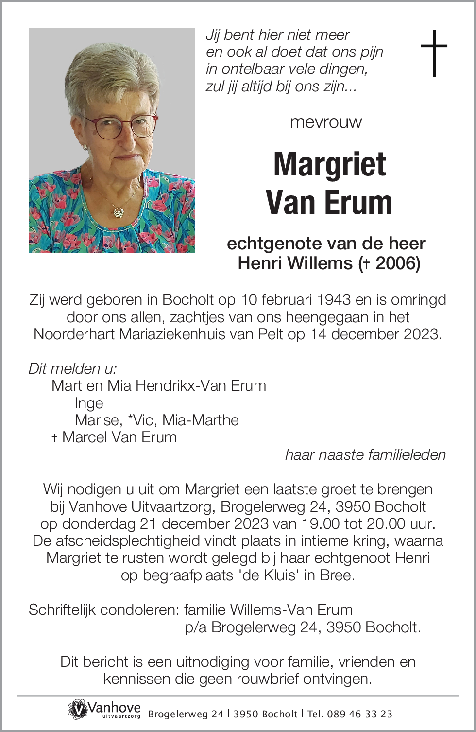 Margriet Van Erum