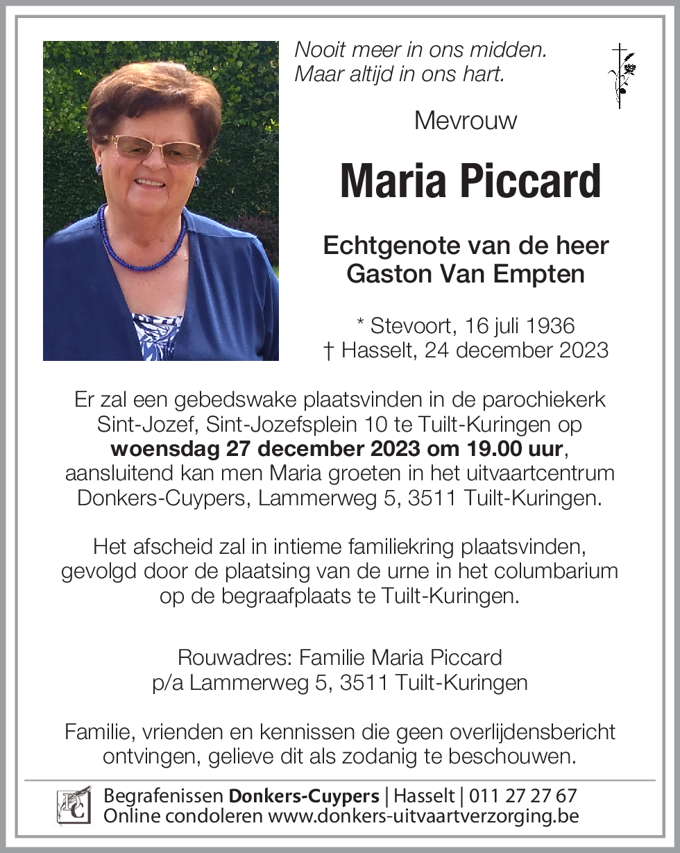 Maria Piccard