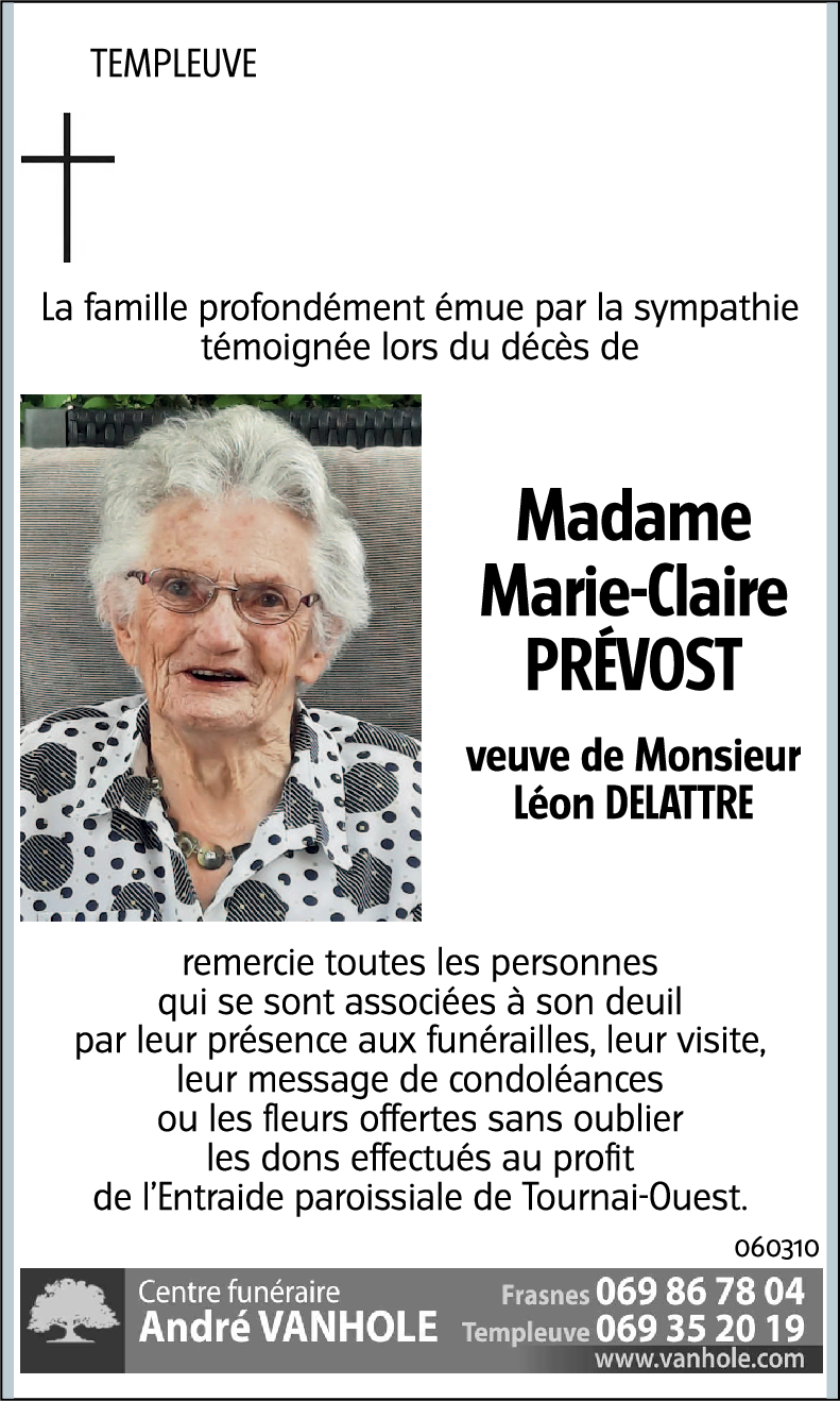 Marie-Claire PRÉVOST