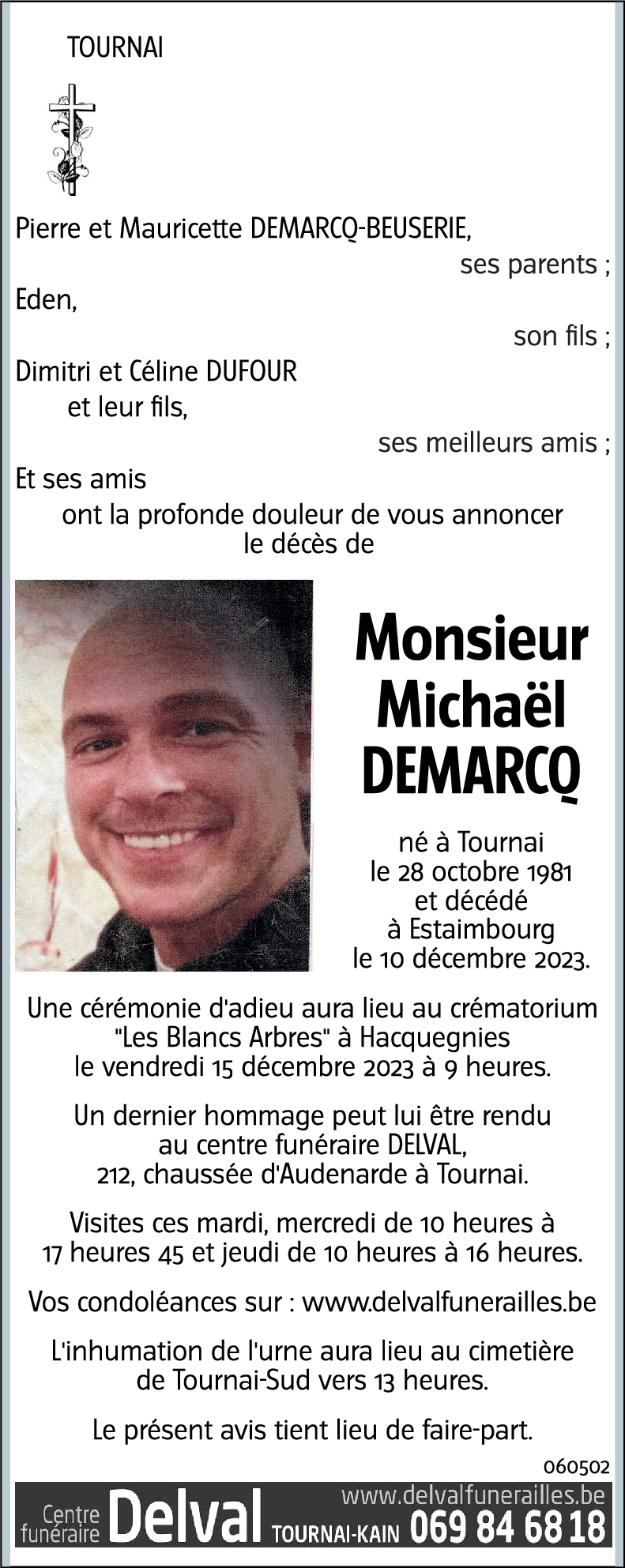 Michaël DEMARCQ