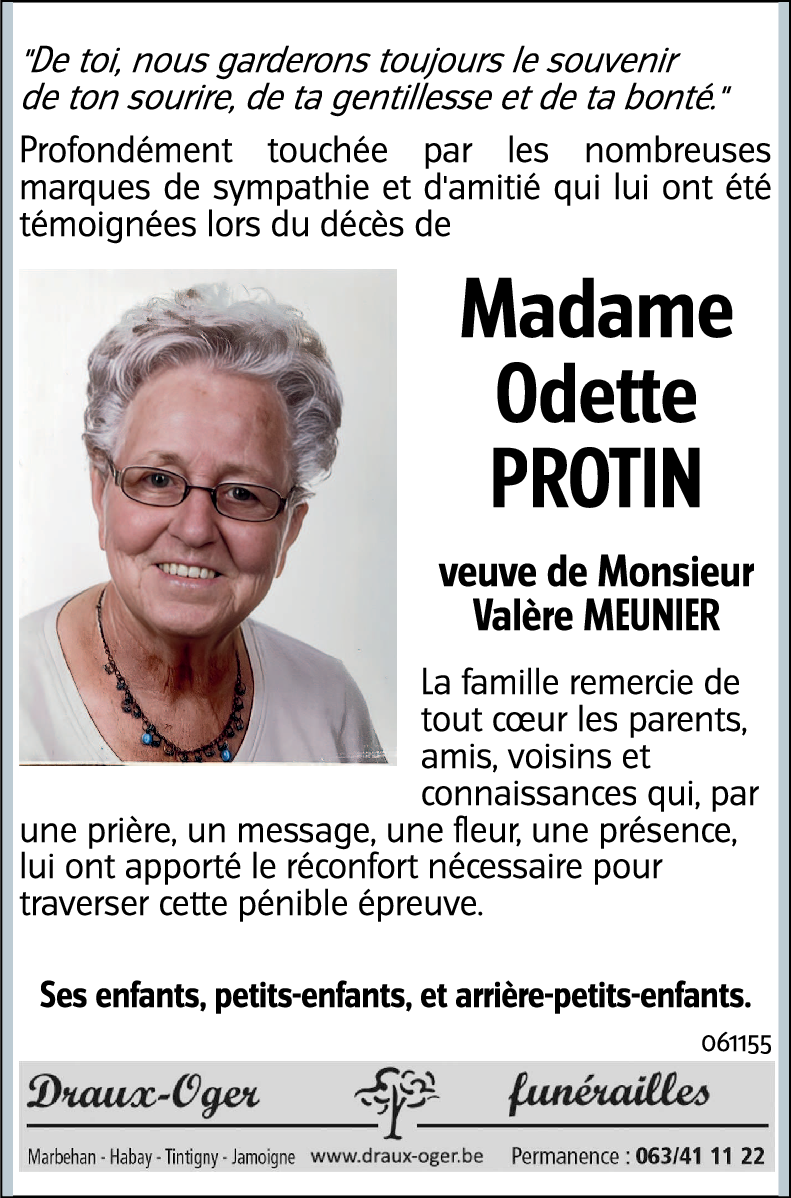 Odette PROTIN