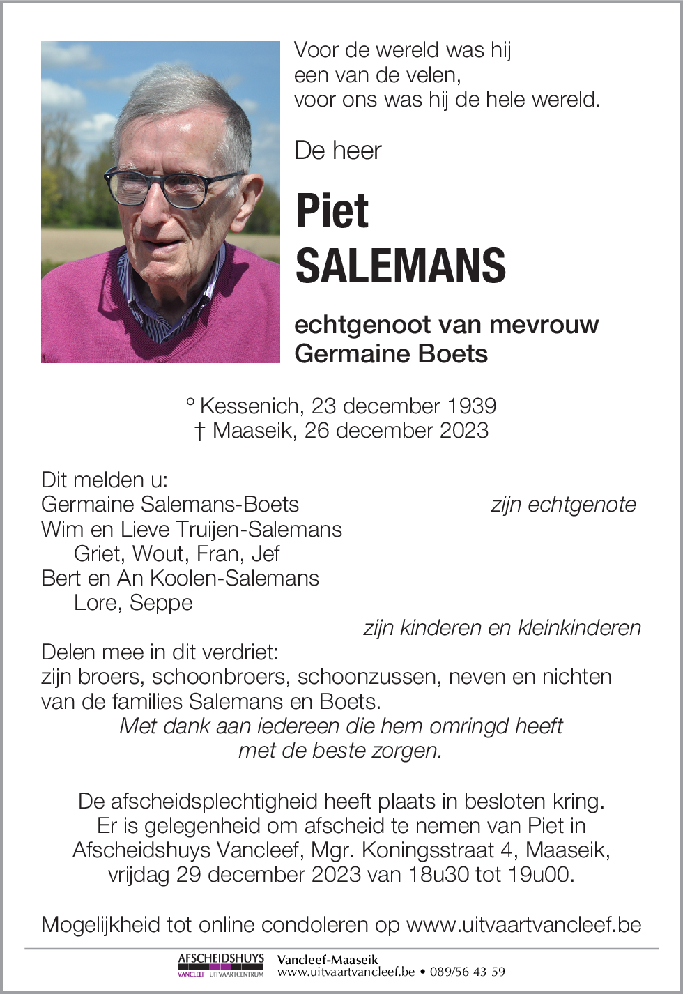 Piet Salemans