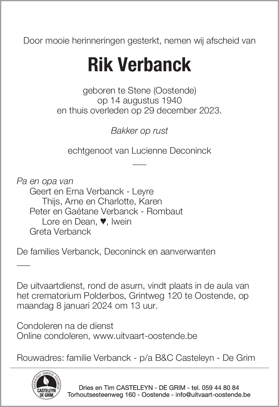 Rik Verbanck